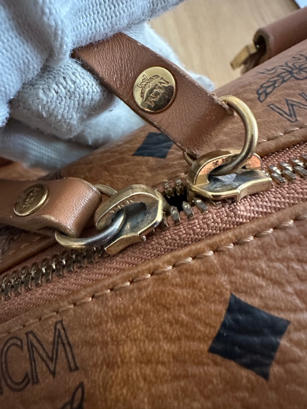 MCM Limited Boston Bag with dustbag - Picture 7 of 16